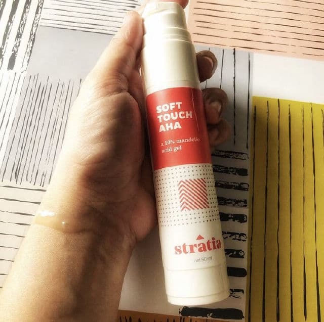 Stratia Soft Touch AHA review photo by Camelliaskinensis