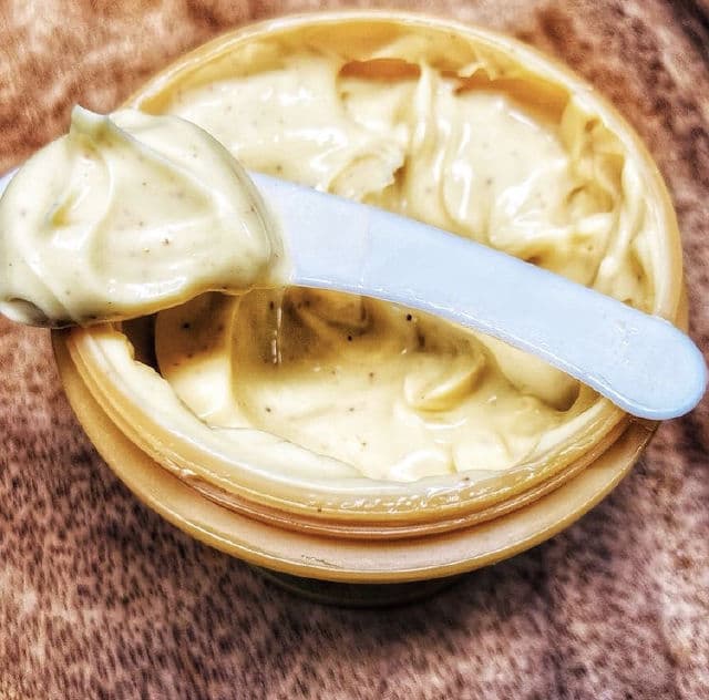 SKINFOOD Mustard Honey Soothing Face Mask review photo by Camelliaskinensis
