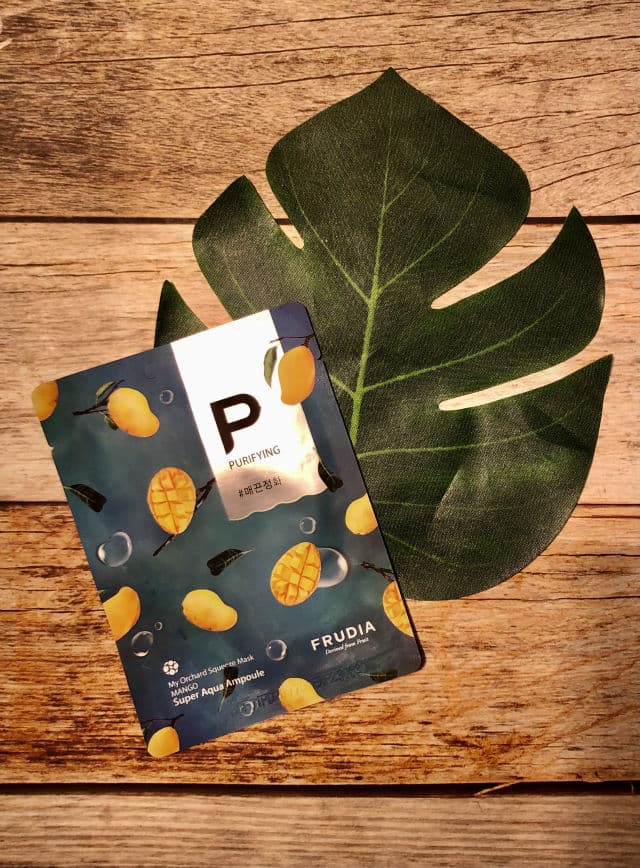 Frudia My Orchard Squeeze Mask Mango review photo by Camelliaskinensis