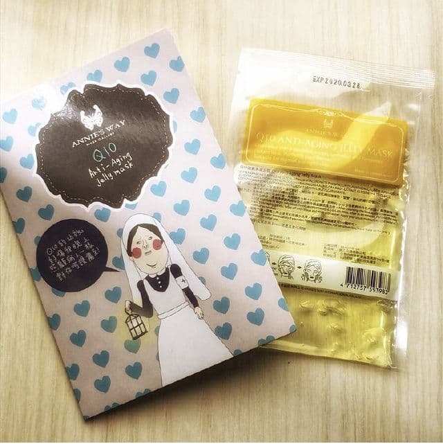Annie's Way Q10 Anti-Aging Jelly Mask review photo by Camelliaskinensis