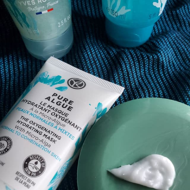 YVES ROCHER Pure Algue The Oxygenating Hydrating Mask review photo by CarolRolzyy