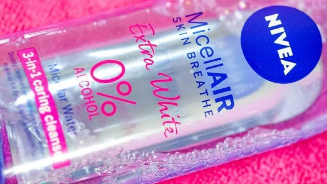 Nivea Extra White MicellAIR Water review photo by Cat