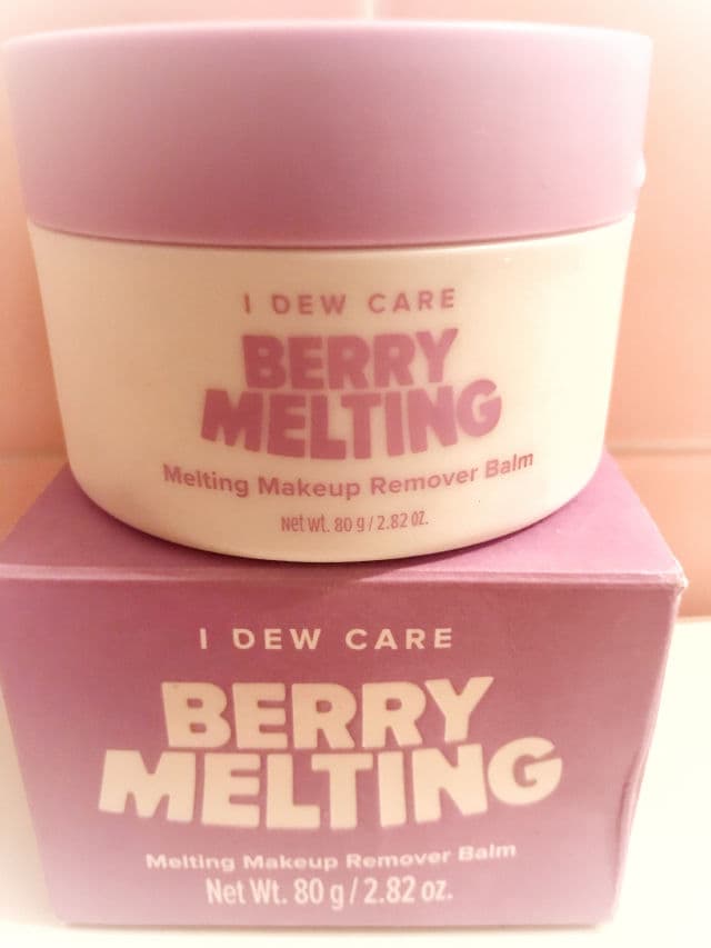 I Dew Care Berry Melting Makeup Remover Balm review photo by Catherinesreviews