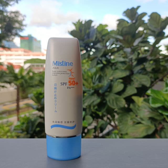 Mistine Aqua Base Sunscreen Body Lotion SPF50 review photo by Cedric