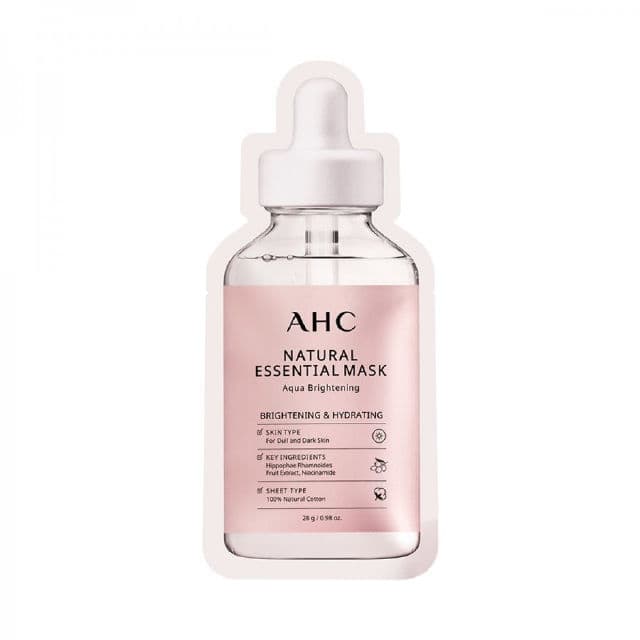 AHC Natural Essential Mask Aqua Brightening review photo by Cendra