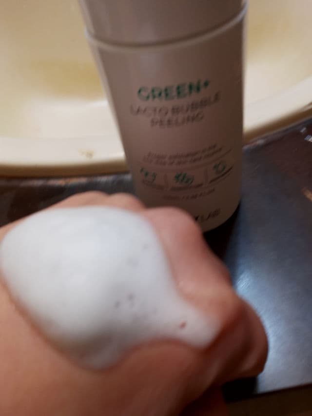 FASCY Lab Lab Green+ Lacto Bubble Peeling review photo by Chantal87