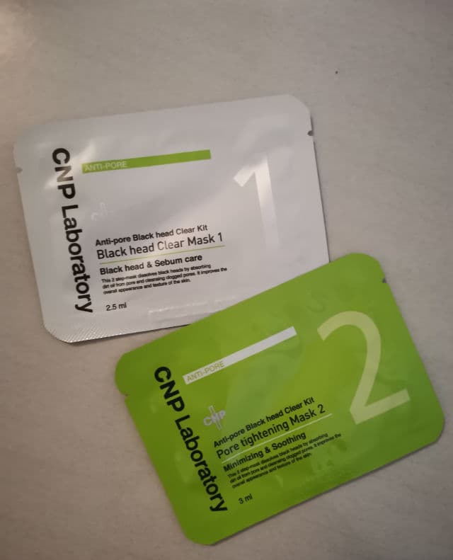 CNP Laboratory Anti-Pore Blackhead Clear Kit - Mask 1: Black Head Clear Mask review photo by Cheersskin