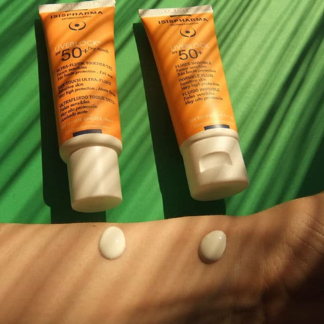 Isispharma UVEBLOCK SPF50+ Invisible Fluid review photo by Chillwithsunscreen