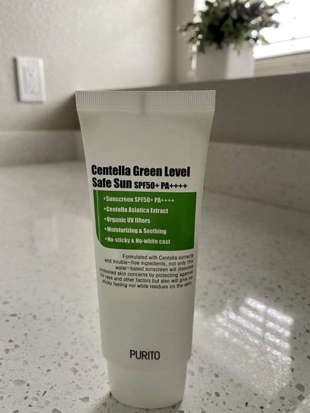 PURITO [Discontinued] Centella Green Level Safe Sun review photo by Chonds
