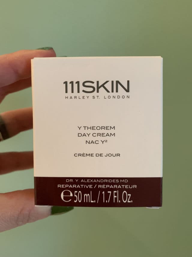 111Skin Y Theorem Day Cream NAC Y2 review photo by Chris