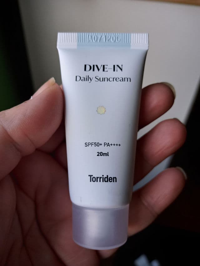 Torriden Dive-In Daily Suncream SPF50+ PA++++ review photo by Clarab13