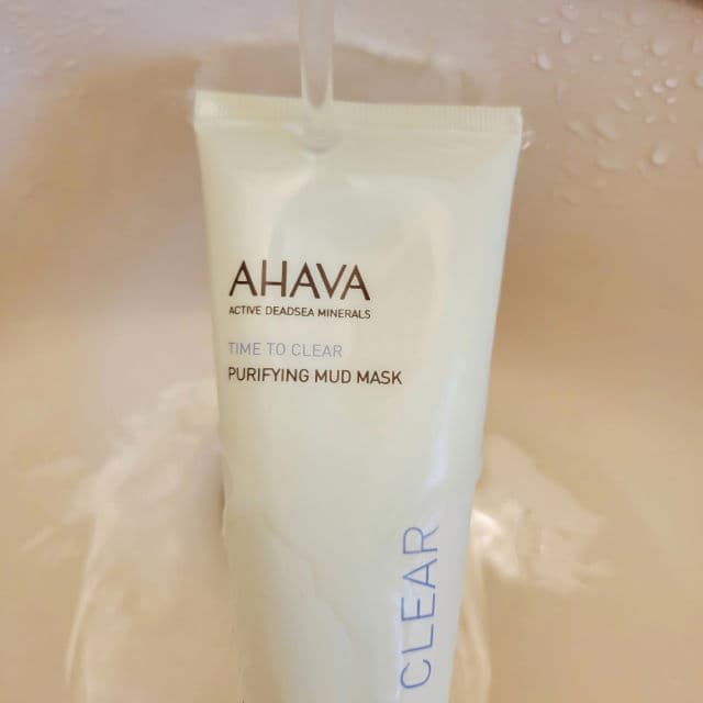 Ahava Time to Clear Purifying Mud Mask review photo by CleanseScrubRepeat