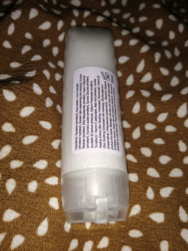 NO FUSS. Squalane Face Wash review photo by Cleoangel