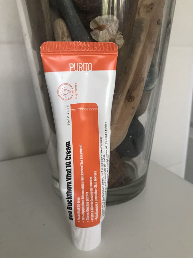 PURITO Sea Buckthorn Vital 70 Cream review photo by Clurue