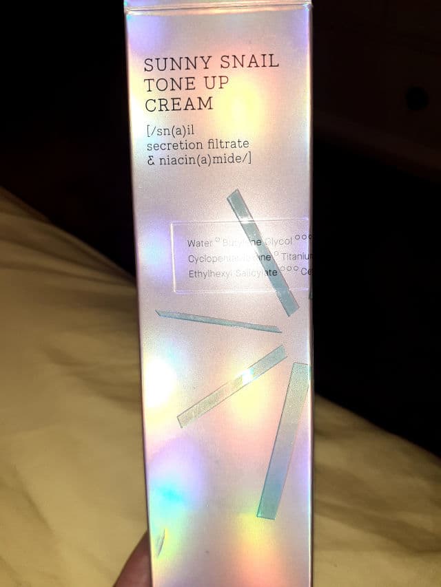 COSRX Sunny Snail Tone Up Cream review photo by ColleenDoc1996