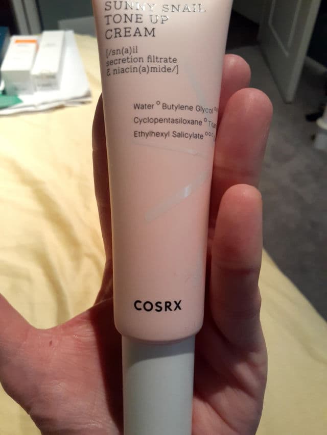 COSRX Sunny Snail Tone Up Cream review photo by ColleenDoc1996