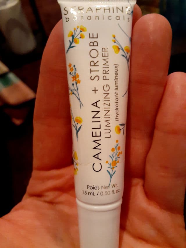 Seraphine Botanicals Camelina + Strobe - Luminizing Primer review photo by ColleenDoc1996