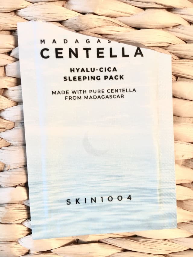 SKIN1004 Madagascar Centella Hyalu-Cica Sleeping Pack review photo by Cornelia