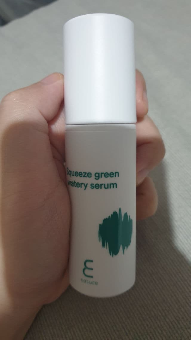 ENATURE Squeeze Green Watery Serum review photo by Cravingforglowskin