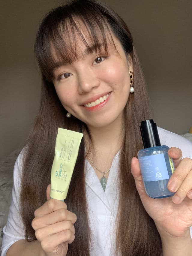 SUR.MEDIC Azulene Soothing Peptide Ampoule review photo by drcrystallee