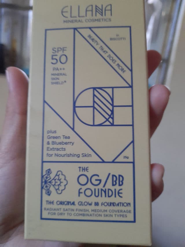 Ellana Cosmetics Original Glow BB Foundie SPF50 review photo by DJill126