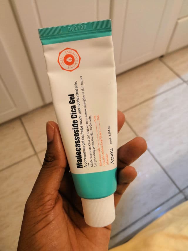 A'pieu Madecassoside Cica Gel review photo by BlankCanvasMakeup