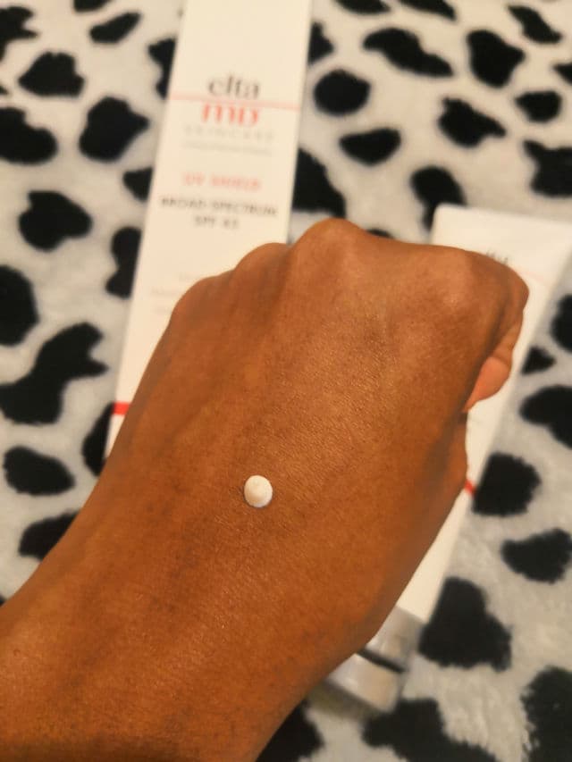 EltaMD UV Shield SPF 45 review photo by DMcC