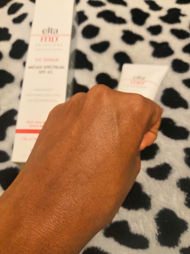 EltaMD UV Shield SPF 45 review photo by DMcC