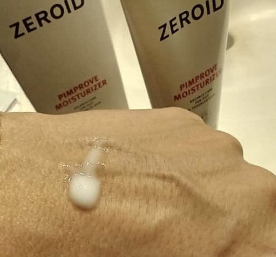 Zeroid Pimprove Moisturizer review photo by DR81