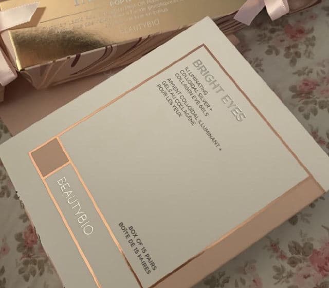 BeautyBio Bright Eyes Collagen-Infused Brightening Colloidal Silver Eye Masks review photo by DR81