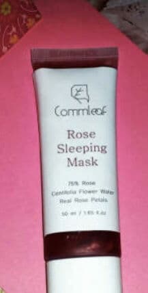 Commleaf Rose Sleeping Mask review photo by DR81