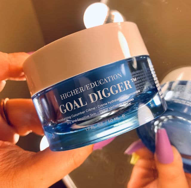 Higher Education Goal Digger Moisturizing Cucumber Crème review photo by Danielle229