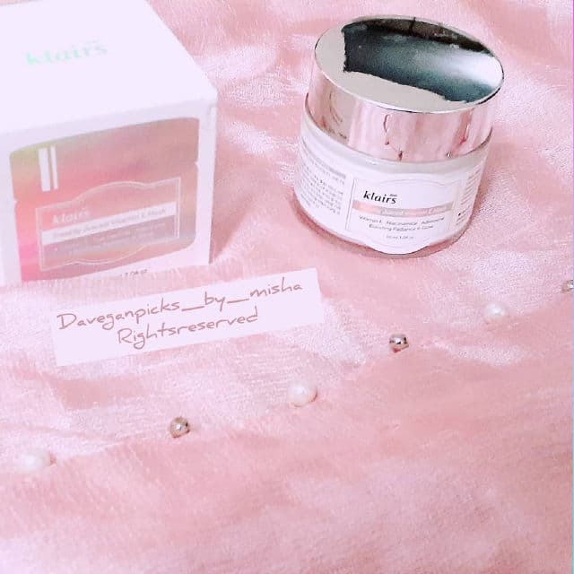 Dear, Klairs Freshly Juiced Vitamin E Mask review photo by Daveganpicksbymisha