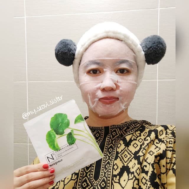 Neogence N3 Centella Renewing Mask review photo by Dayangku