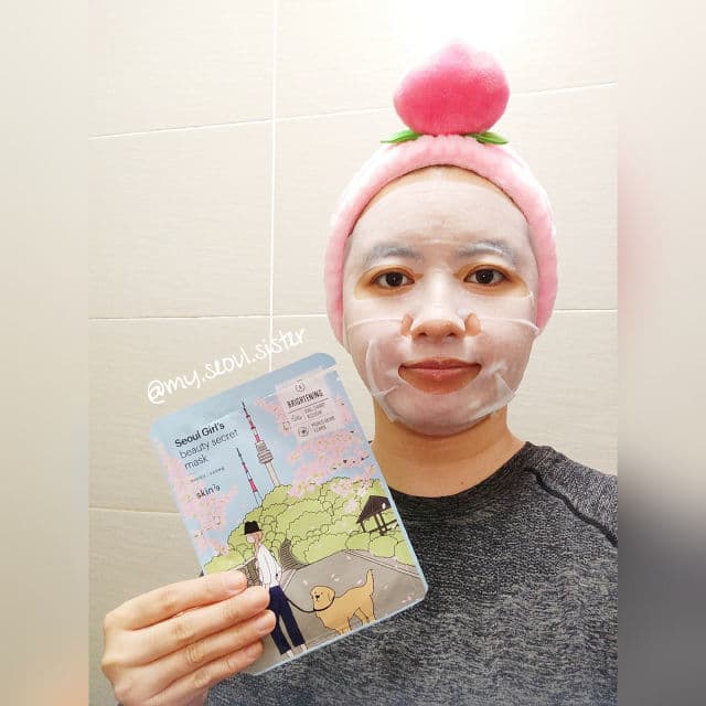 SKIN79 Seoul Girl's Beauty Secret Brightening Sheet Mask review photo by Dayangku