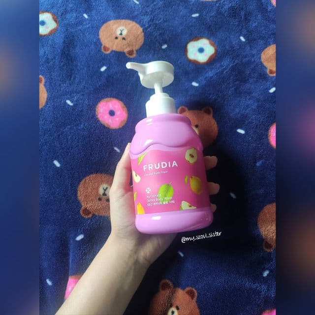 Frudia My Orchard Quince Body Wash review photo by Dayangku