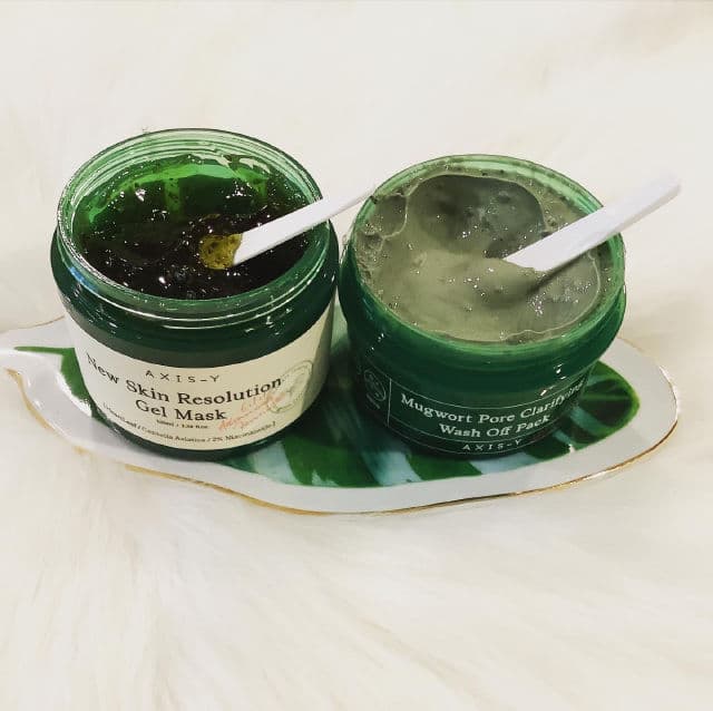 AXIS-Y Mugwort Pore Clarifying Wash Off Pack review photo by DebbieGirl