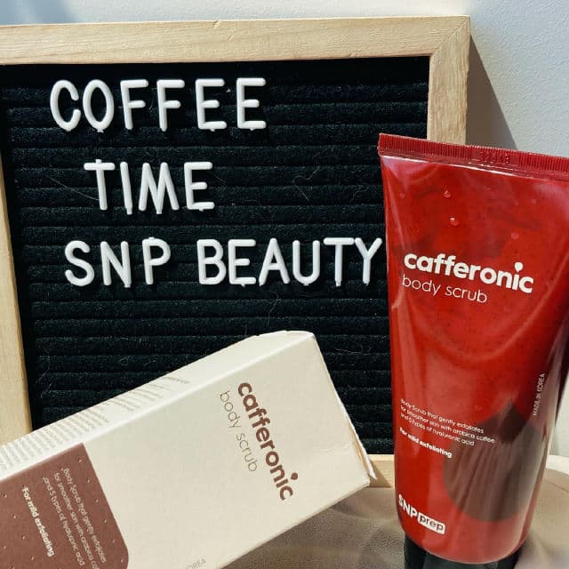 SNP Cafferonic Body Scrub review photo by Debby25
