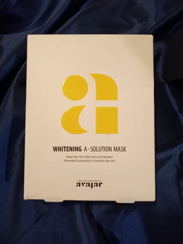 Avajar Whitening A-Solution Mask review photo by Deedee1