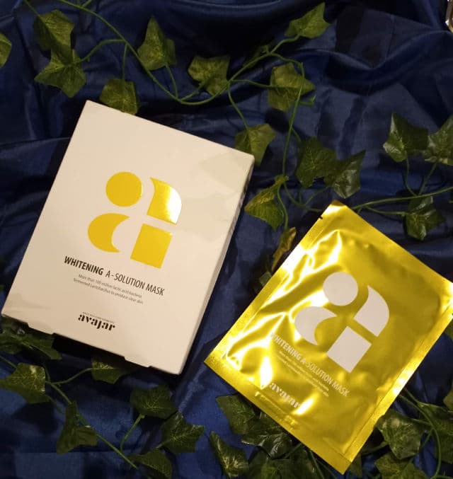 Avajar Whitening A-Solution Mask review photo by Deedee1