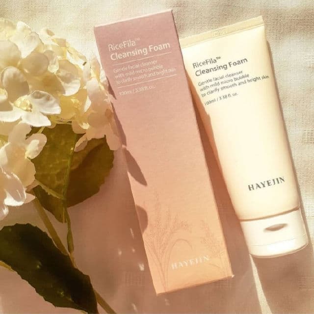HAYEJIN RiceFila™ Cleansing Foam review photo by Defani
