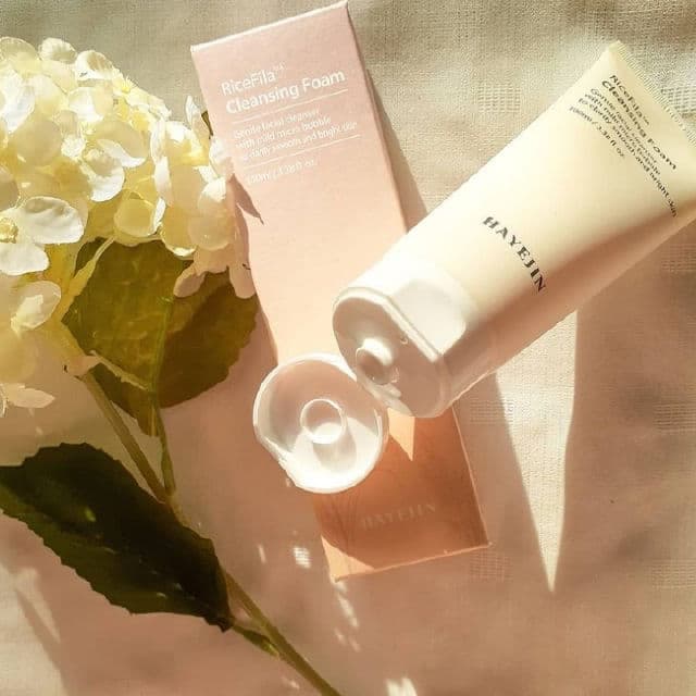 HAYEJIN RiceFila™ Cleansing Foam review photo by Defani