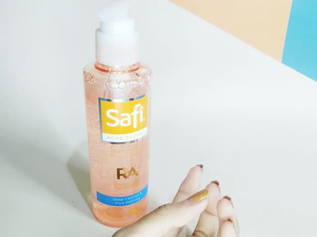 Safi Acne Solution 2 in 1 Cleanser review photo by Beyourslight