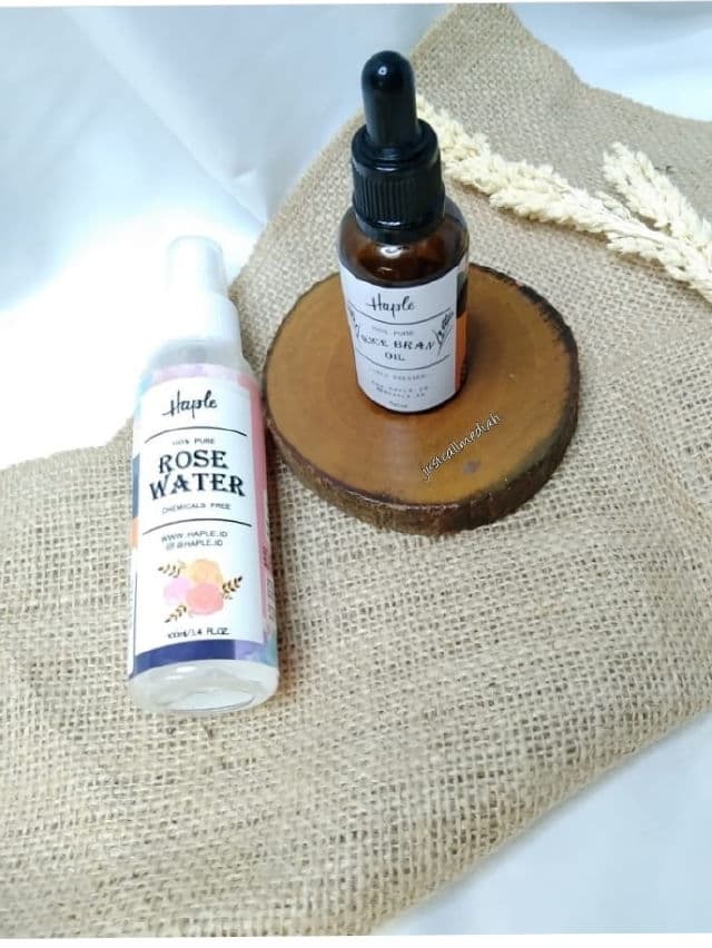 Haple Rice Bran Oil review photo by Beyourslight