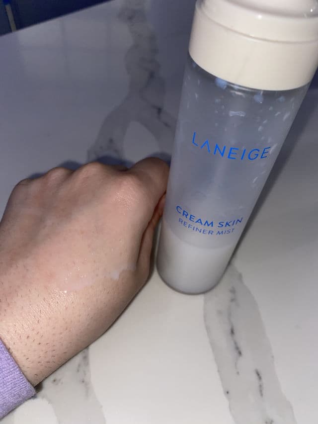 Laneige Cream Skin Refiner Mist review photo by DianasBeautyDiary