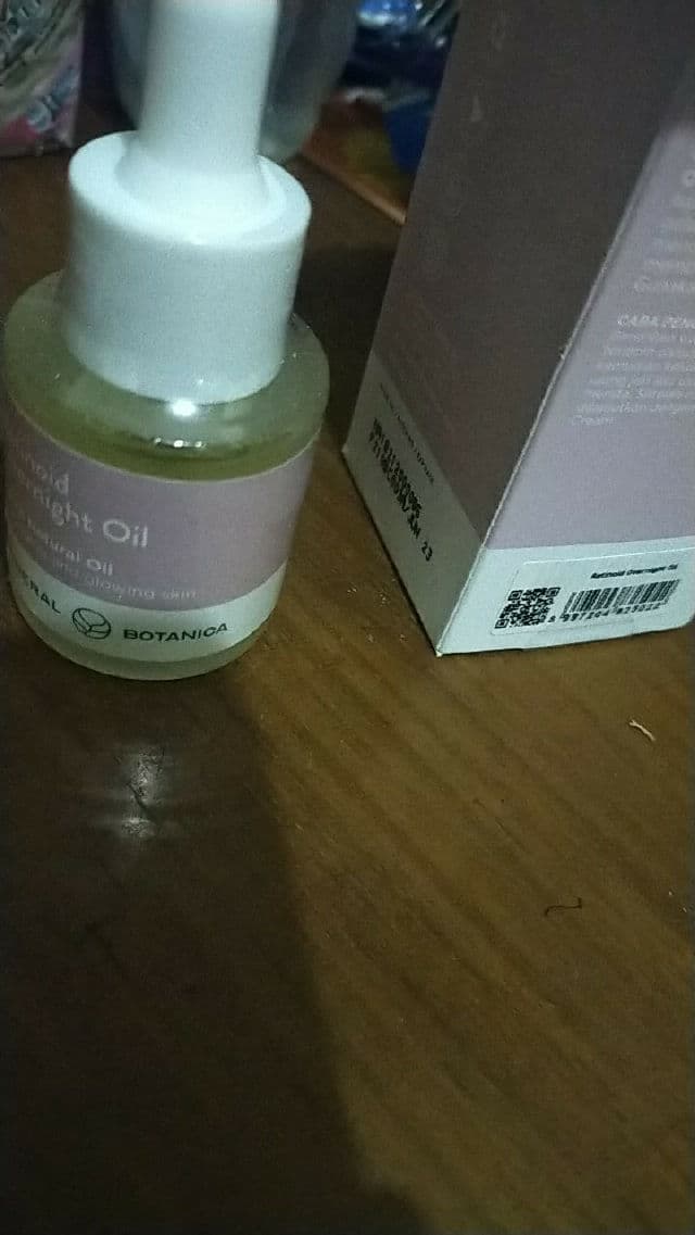 Mineral Botanica Retinoid Overnight Oil	 review photo by Rianisista