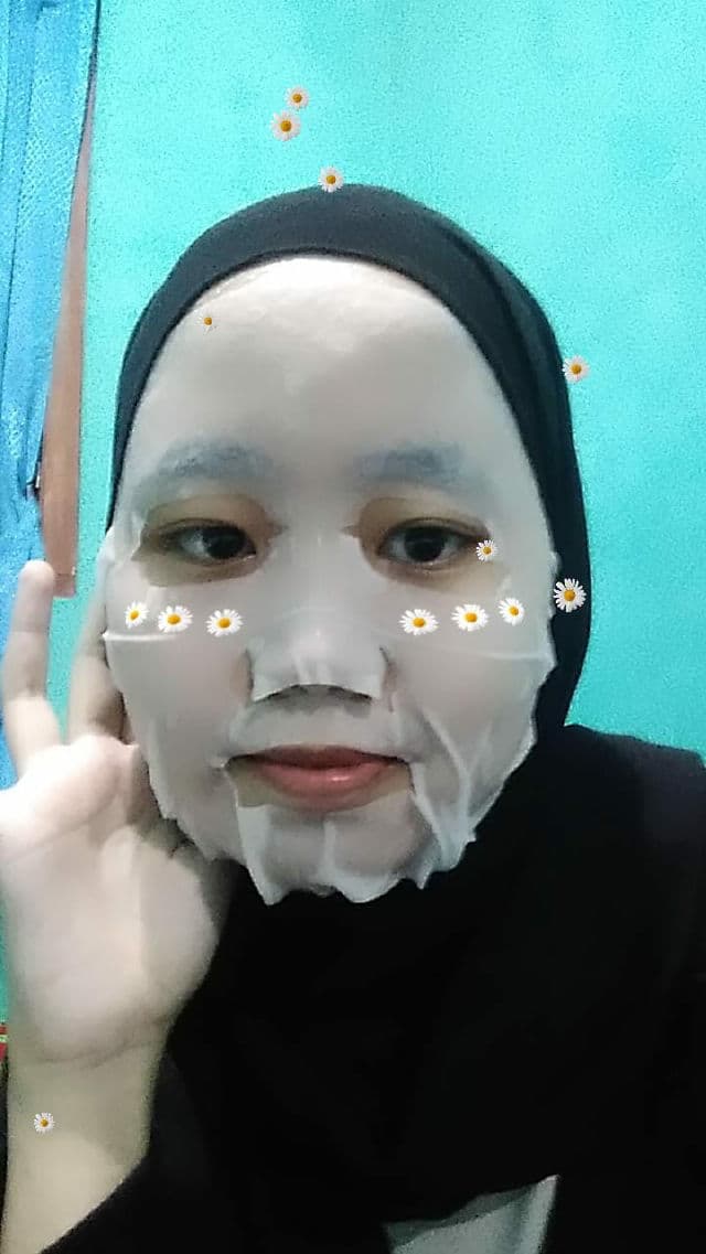 Senka Perfect Aqua Rich Extra Moist Mask review photo by Dwi6