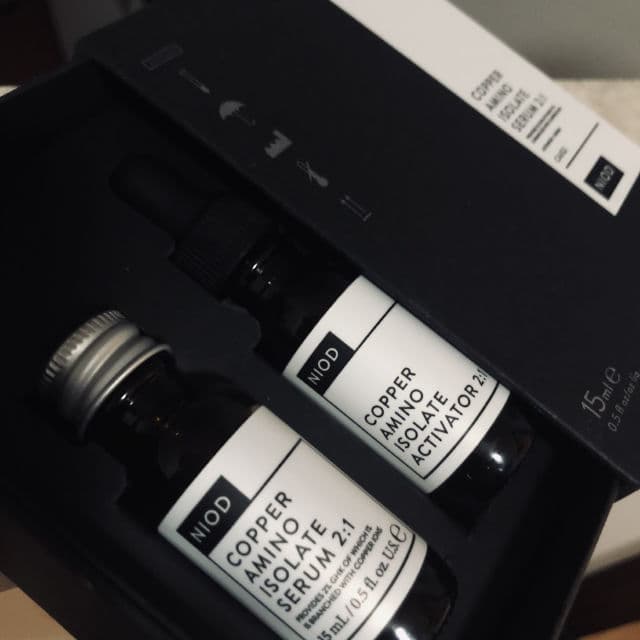 NIOD Copper Amino Isolate Serum 2:1 review photo by EBA