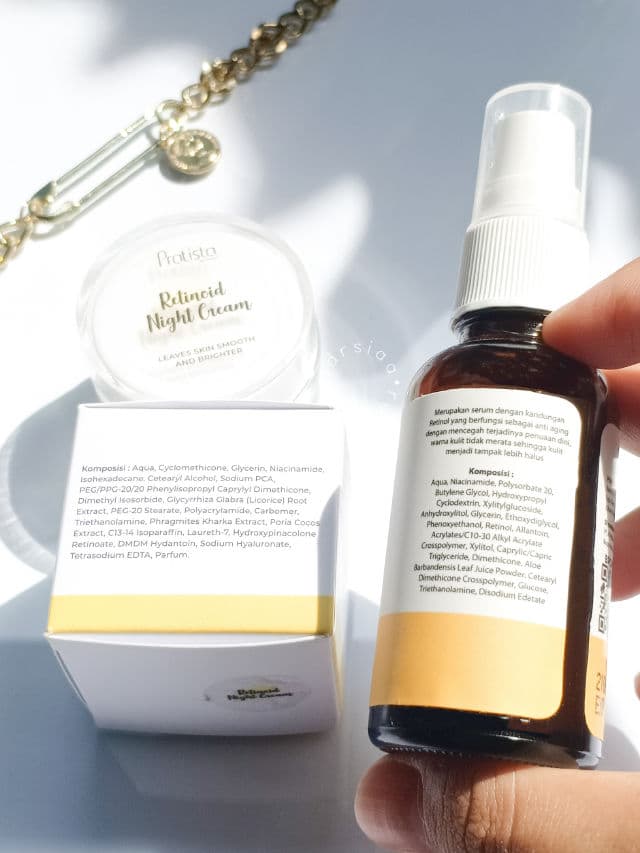 Pratista Retinol Renewal Serum review photo by Adrsiaa
