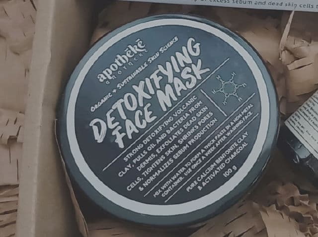 Apotheke Science Detoxifying Face Mask review photo by Eliel